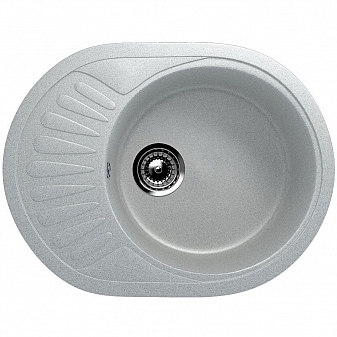 Мойка кухонная Ulgran U-107m 57 см серый