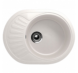 Мойка кухонная Ulgran U-107m 57 см белый