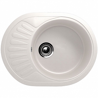 Мойка кухонная Ulgran U-107m 57 см белый