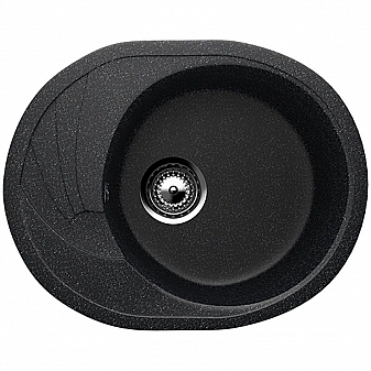 Мойка кухонная Ulgran U-403 57 см черный