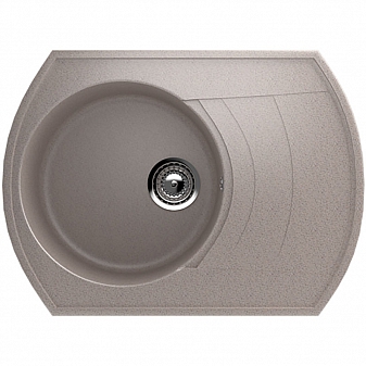 Мойка кухонная Ulgran U-206 64 см песочный