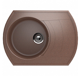 Мойка кухонная Ulgran U-206 64 см терракот