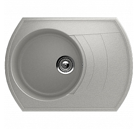 Мойка кухонная Ulgran U-206 64 см серый