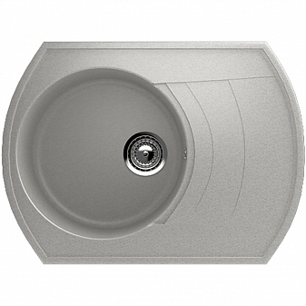 Мойка кухонная Ulgran U-206 64 см серый