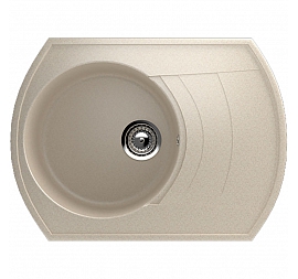 Мойка кухонная Ulgran U-206 64 см бежевый