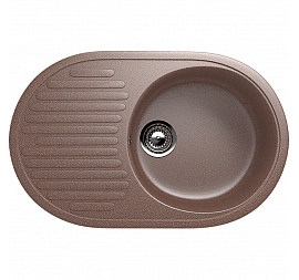 Мойка кухонная Ulgran U-107 72 см терракот