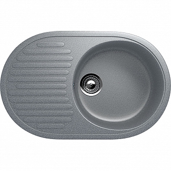 Мойка кухонная Ulgran U-107 72 см темно-серый
