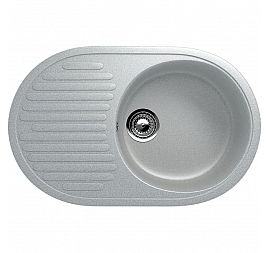 Мойка кухонная Ulgran U-107 72 см серый