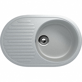Мойка кухонная Ulgran U-107 72 см серый