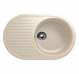 Мойка кухонная Ulgran U-107 72 см бежевый