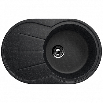 Мойка кухонная Ulgran U-503 75 см черный