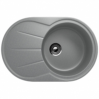 Мойка кухонная Ulgran U-503 75 см темно-серый