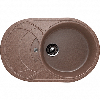 Мойка кухонная Ulgran U-110 78 см терракот