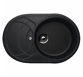 Мойка кухонная Ulgran U-110 78 см черный