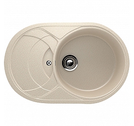 Мойка кухонная Ulgran U-110 78 см бежевый