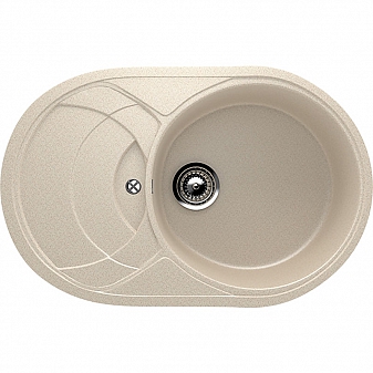 Мойка кухонная Ulgran U-110 78 см бежевый