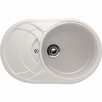 Мойка кухонная Ulgran U-110 78 см белый