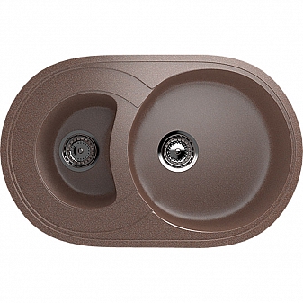 Мойка кухонная Ulgran U-504 74 см терракот