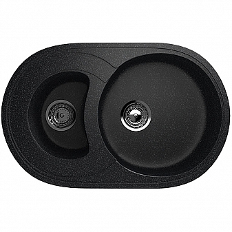 Мойка кухонная Ulgran U-504 74 см черный