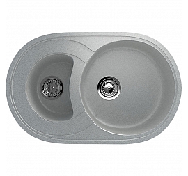 Мойка кухонная Ulgran U-504 74 см серый