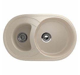 Мойка кухонная Ulgran U-504 74 см бежевый