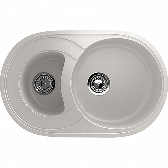 Мойка кухонная Ulgran U-504 74 см молочный