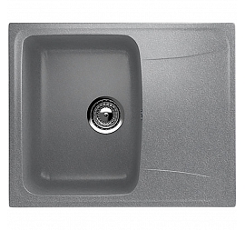 Мойка кухонная Ulgran U-201 58 см графитовый