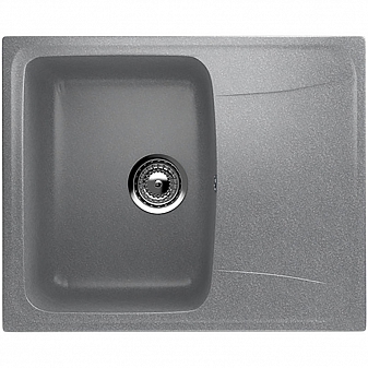 Мойка кухонная Ulgran U-201 58 см графитовый