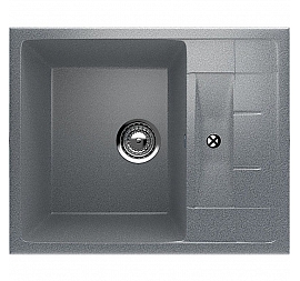 Мойка кухонная Ulgran U-207 60 см темно-серый