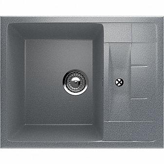 Мойка кухонная Ulgran U-207 60 см темно-серый