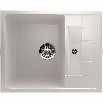 Мойка кухонная Ulgran U-207 60 см белый