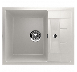 Мойка кухонная Ulgran U-207 60 см молочный