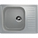 Мойка кухонная Ulgran U-202 64 см серый