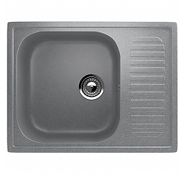 Мойка кухонная Ulgran U-202 64 см графитовый