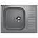 Мойка кухонная Ulgran U-202 64 см графитовый