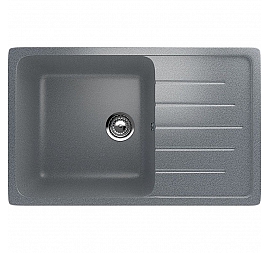 Мойка кухонная Ulgran U-400 75 см темно-серый