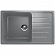 Мойка кухонная Ulgran U-400 75 см графитовый