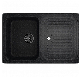 Мойка кухонная Ulgran U-502 76 см черный