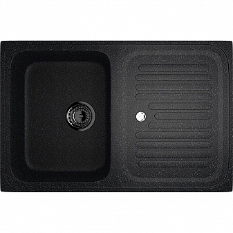 Мойка кухонная Ulgran U-502 76 см черный