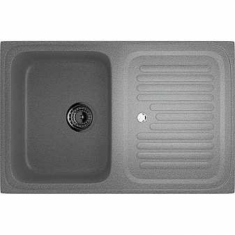 Мойка кухонная Ulgran U-502 76 см темно-серый