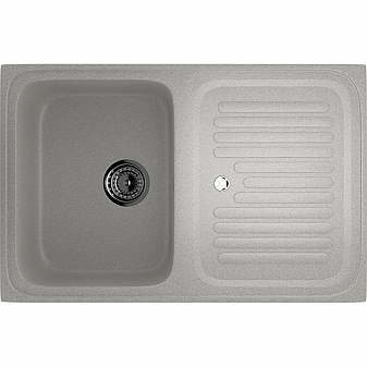 Мойка кухонная Ulgran U-502 76 см серый