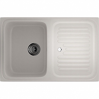 Мойка кухонная Ulgran U-502 76 см белый