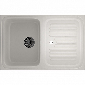 Мойка кухонная Ulgran U-502 76 см молочный