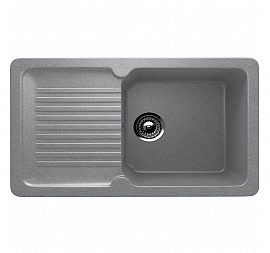 Мойка кухонная Ulgran U-506 77 см графитовый