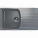 Мойка кухонная Ulgran U-203 83 см темно-серый
