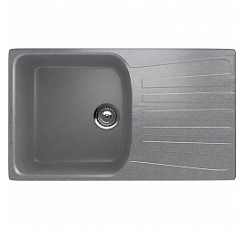 Мойка кухонная Ulgran U-203 83 см графитовый