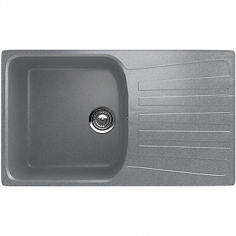 Мойка кухонная Ulgran U-203 83 см графитовый