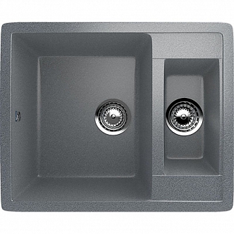 Мойка кухонная Ulgran U-106 60 см темно-серый