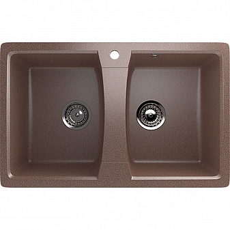 Мойка кухонная Ulgran U-402 77 см терракот