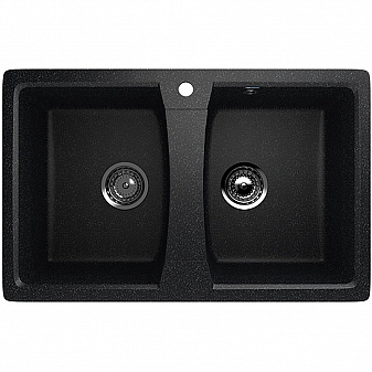 Мойка кухонная Ulgran U-402 77 см черный